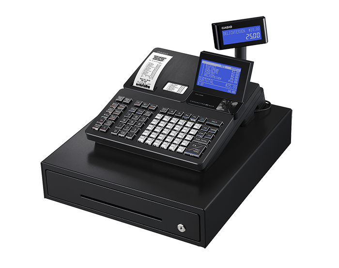 CAS SR-4000MC Raised Keyboard/Dual Station Printer
