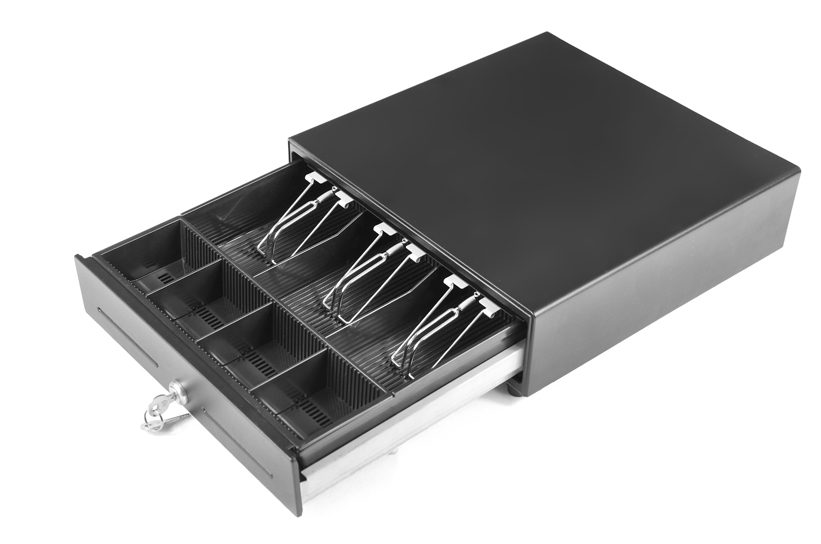 M-S Cash Drawer CC-330 13" 4-Bill/5-Coin Brilliant White