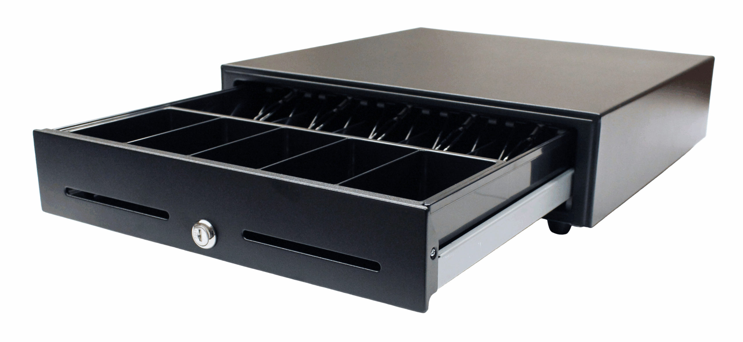 M-S Cash Drawer CC-410 16" 5-Bill/8-Coin Brilliant White