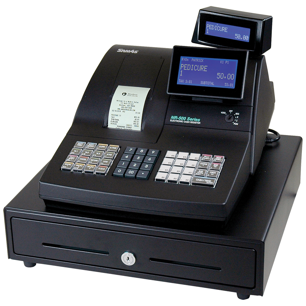 SAM4s NR-510R Raised Keyboard Commercial Grade ECR
