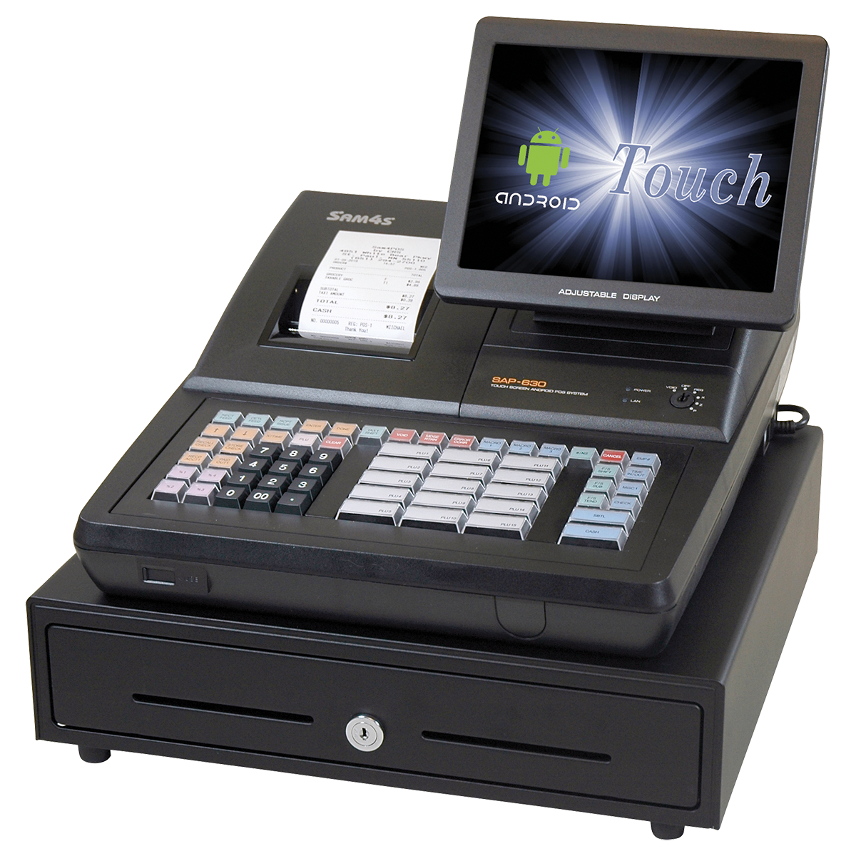 SAM4s SAP-630-RT Raised Keyboard Android Terminal
