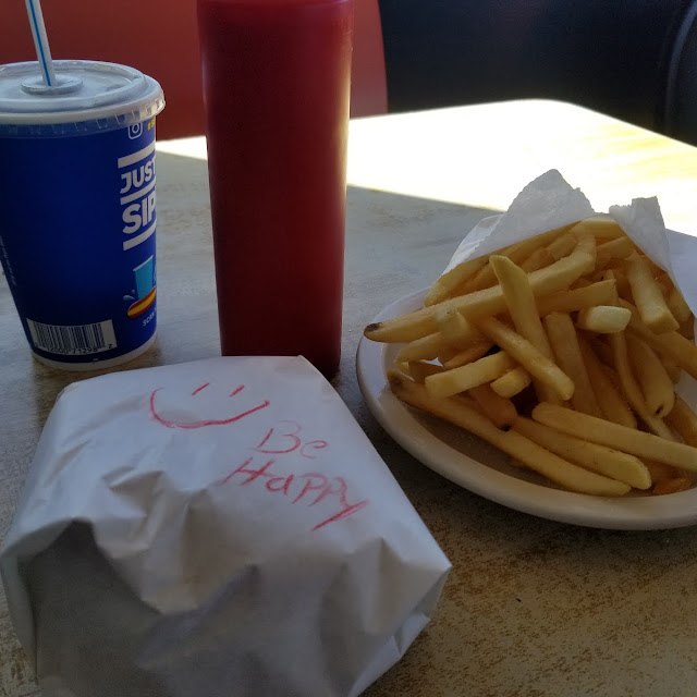 Jenny's Giant Burger milkshakes
